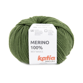 Katia - Merino 100% - 23 donkergroen