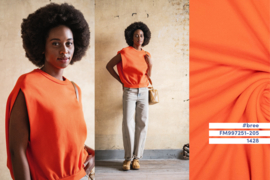 Fibre Mood -Boordstof - Oranje