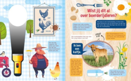 zaklamp boek - Speuren op de boerderij