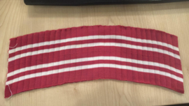 Boordstof/cuff  oranje