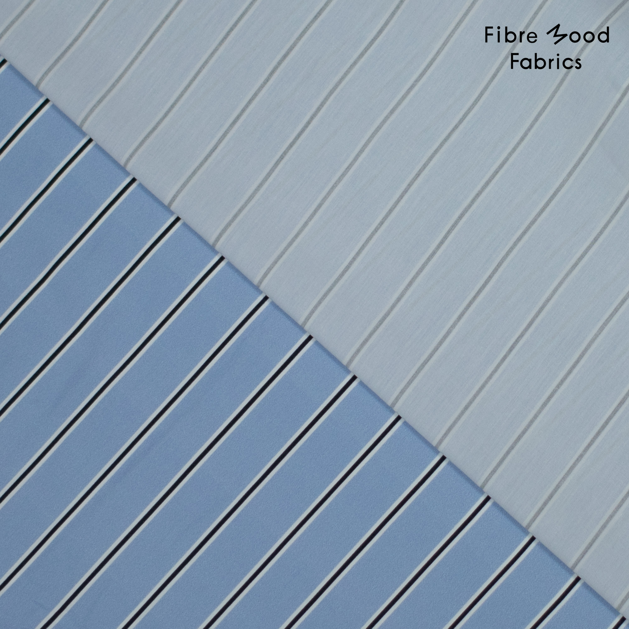 woven co poplin blauw wit  zwart FM410132
