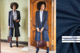 Fibre Mood -Gerecycled raw denim - donkerblauw