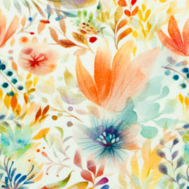 Tricot - Swafing - Flora aquarel