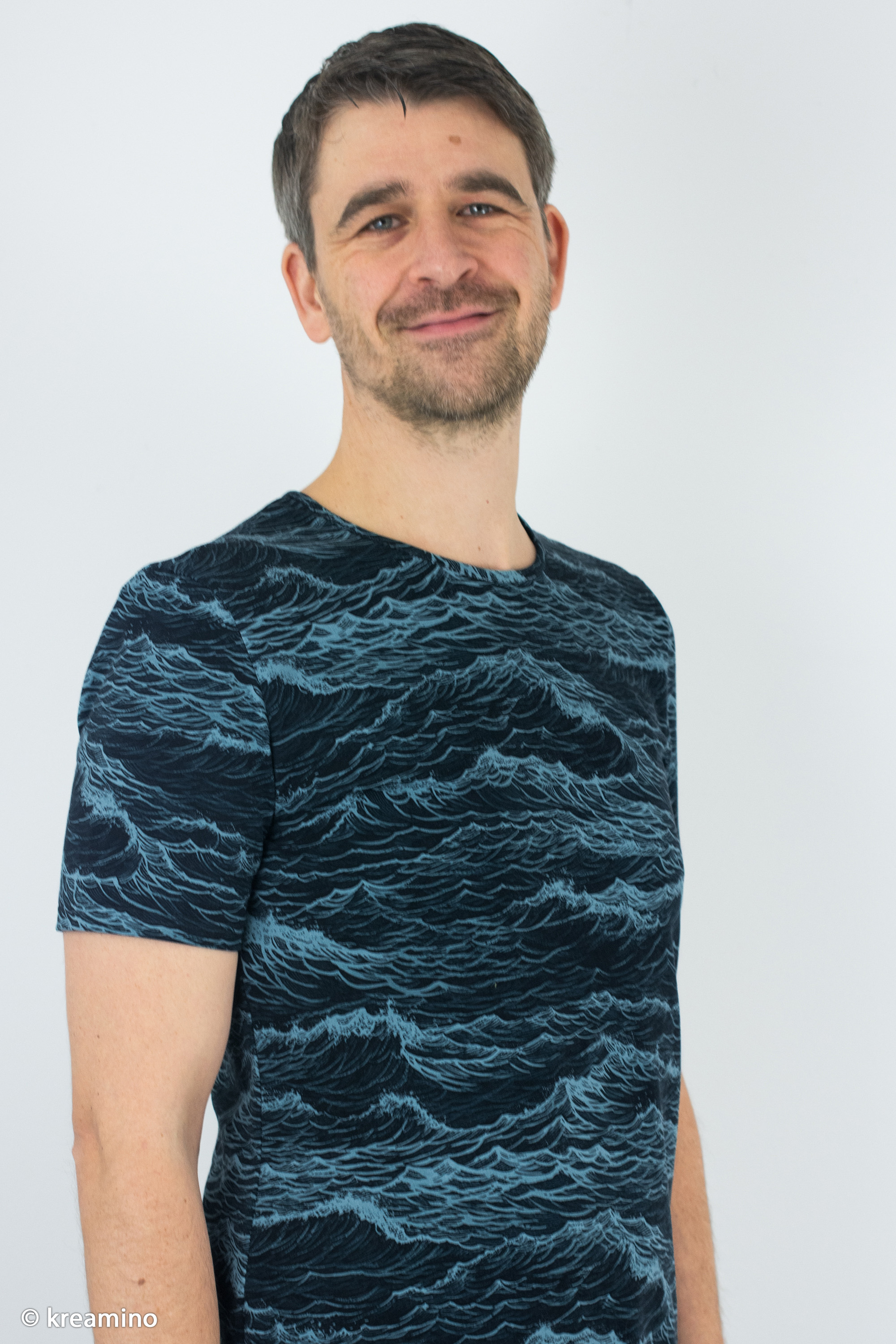 Tricot - Swafing - ocean waves by Thorsten Berger