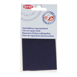 reparatiedoek opstrijkbaar - donkerblauw 210