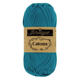 Scheepjes Catona  400 petrol blue