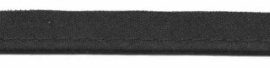 zwart imitatieleer piping-/paspelband (per meter)