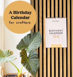 Scheepjes verjaarsdagkalender
