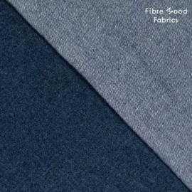 Fibre Mood -Gerecycled raw denim - donkerblauw