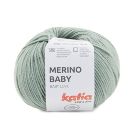 Katia Merino baby -  97 bleekgroen