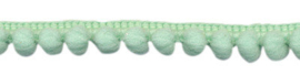 Bolletjesband mint 10 mm