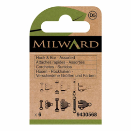 Broek en rokhaken assortiment - 6 stuks