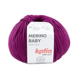 Katia Merino baby -  61 donker fuchsia