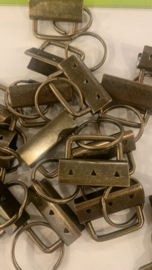Klem met sleutelhanger - 32 mm 1 stuks