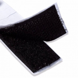 Prym klittenband zelfklevend 60 cm (20mm) zwart