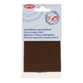 reparatiedoek opstrijkbaar - bruin 881