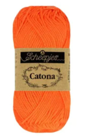 Scheepjes Catona 603 neon orange