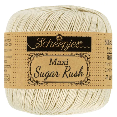 Scheepjes maxi sugar rush 50 gram  - 505 linnen