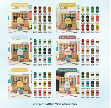 Scheepjes Softfun  Colourpack - Pastel