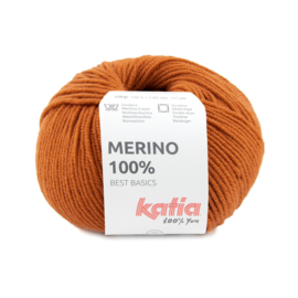 Katia - Merino 100% - 20 diep oranje