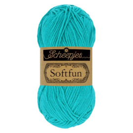 Scheepjes Softfun  2423 Bright turquoise