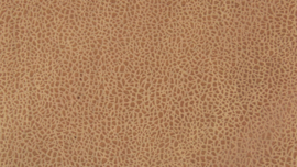 Suede foil luxe - brown - 125 cm