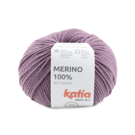 Katia - Merino 100% - 80 pastelviolet