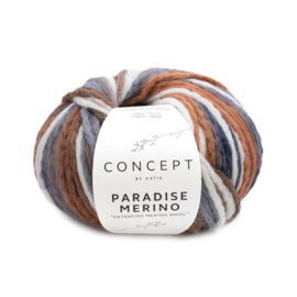 Katia Paradise Merino - 505 (Ecru-Bruin-Grijs-Donker grijs)