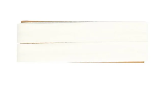 Dox Biais - 12 mm Katoen 5meter - 009 wit