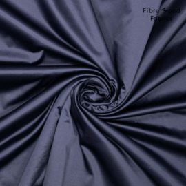 Fibre Mood 33 - geweven satijn brushed - donker blauw