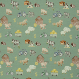 Tricot - Swafing - Farm by Christiane Zielinski