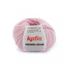 Katia - Merino Aran 67 lichtroze