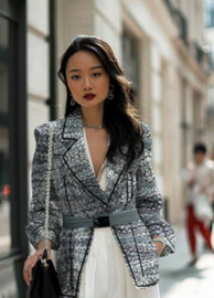 Jacquard -  Abstract Lurex