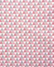 Katoen triangle pink