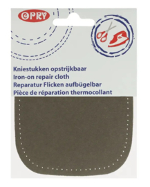 Kniestuk grijs 2 stuks