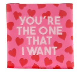 Bohin kledinglabel 35x35 -the one