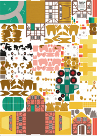 Paneel - My happy farm by Käselotti.
