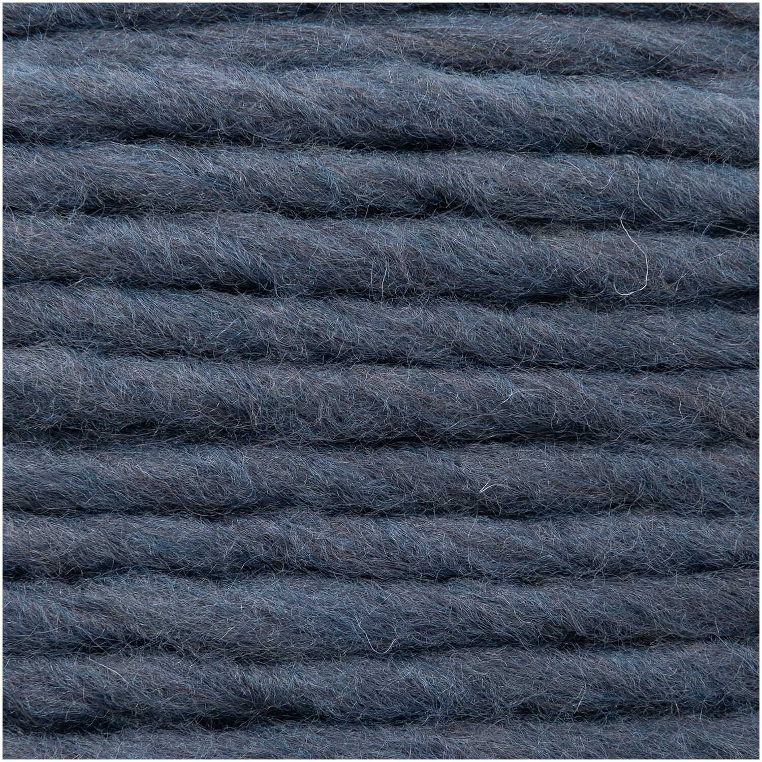 Essentials super super chunky rookblauw