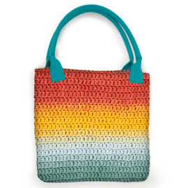 Katia Wow Tote bag - tashengsel/handvat  - donkerblauw