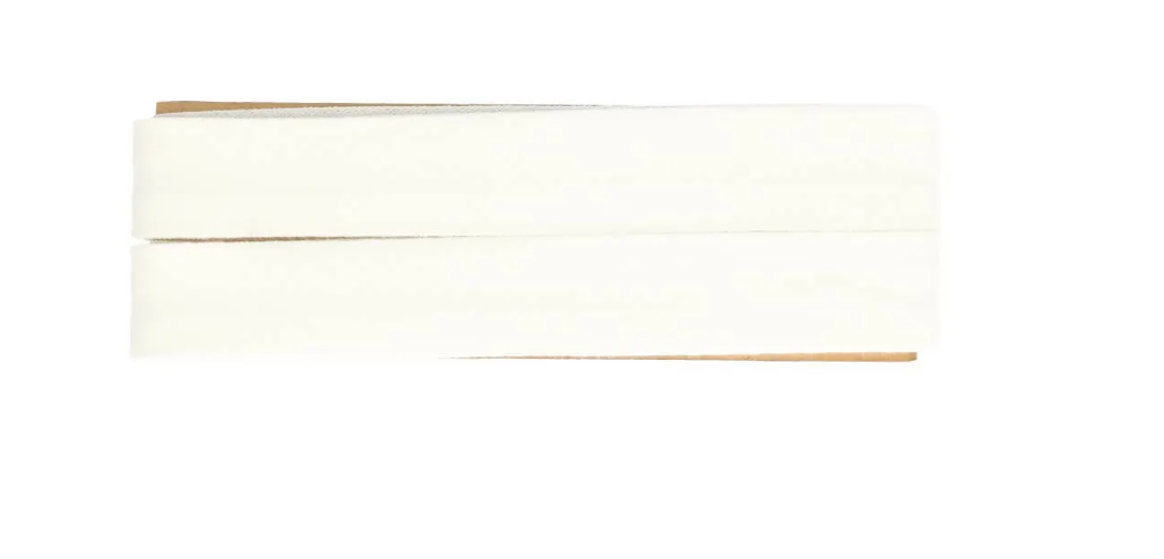 Dox Biais - 20 mm Katoen 5meter - 009 wit