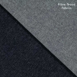 Fibre Mood -Gerecycled raw denim - donkerblauw
