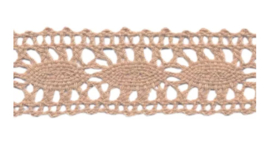 Kant band 2,5 cm/25mm - zand