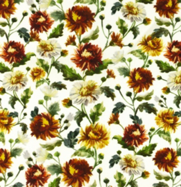 Katoen snoozy Bloemen