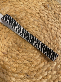 Elastisch biaisband 15 mm zebra print