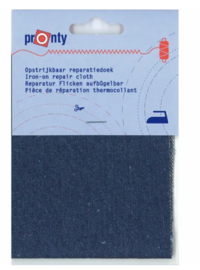 Pronty reperatiedoek jeans - middenblauw
