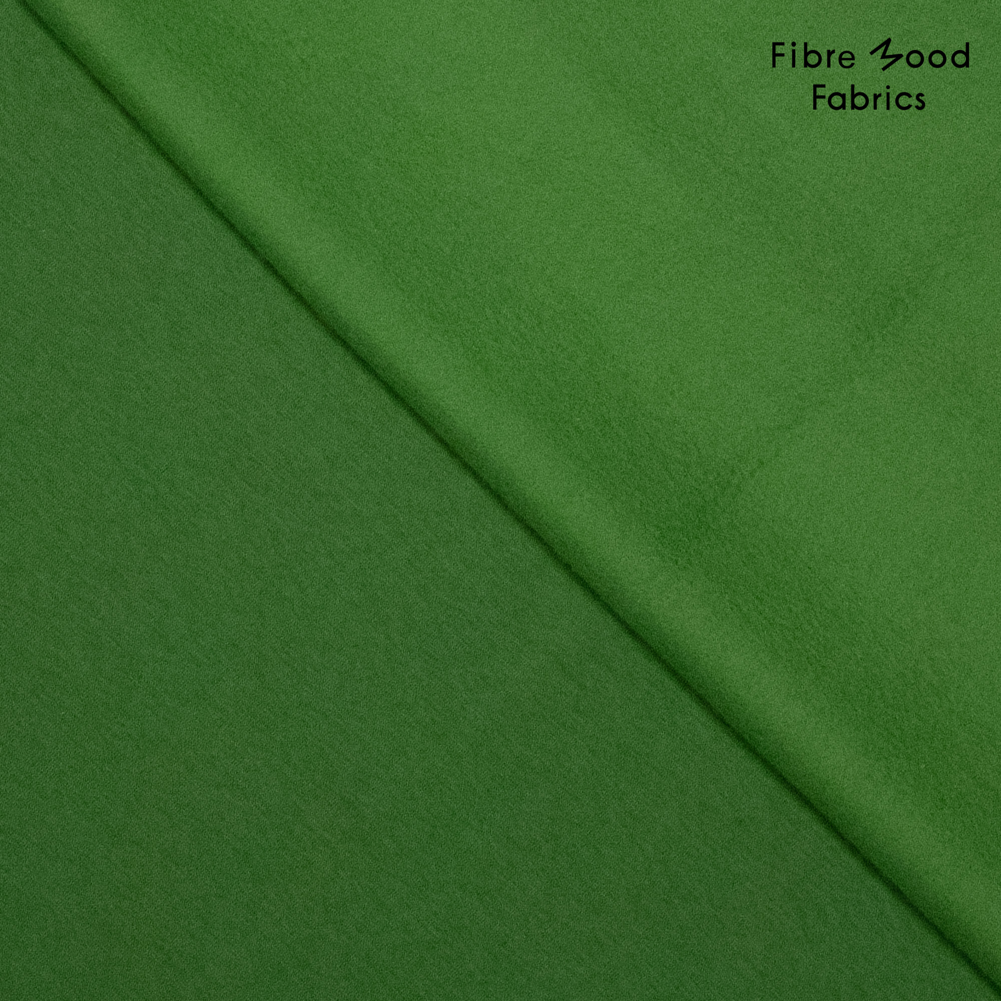 Knit co/ly 2x2 rib collar FM997249 (boordstof) groen