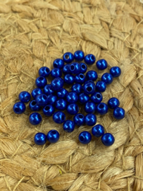 Parels - Kobalt blauw 4mm