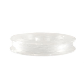 Elastiek Rijggaren - 0.8 mm - transparant - 10 meter