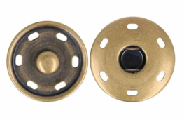 Drukknoop - manteldrukker 21 mm (per 2 stuks)