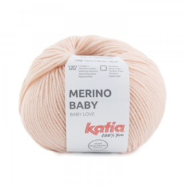 Katia Merino baby -  81 zeer licht bleekrood